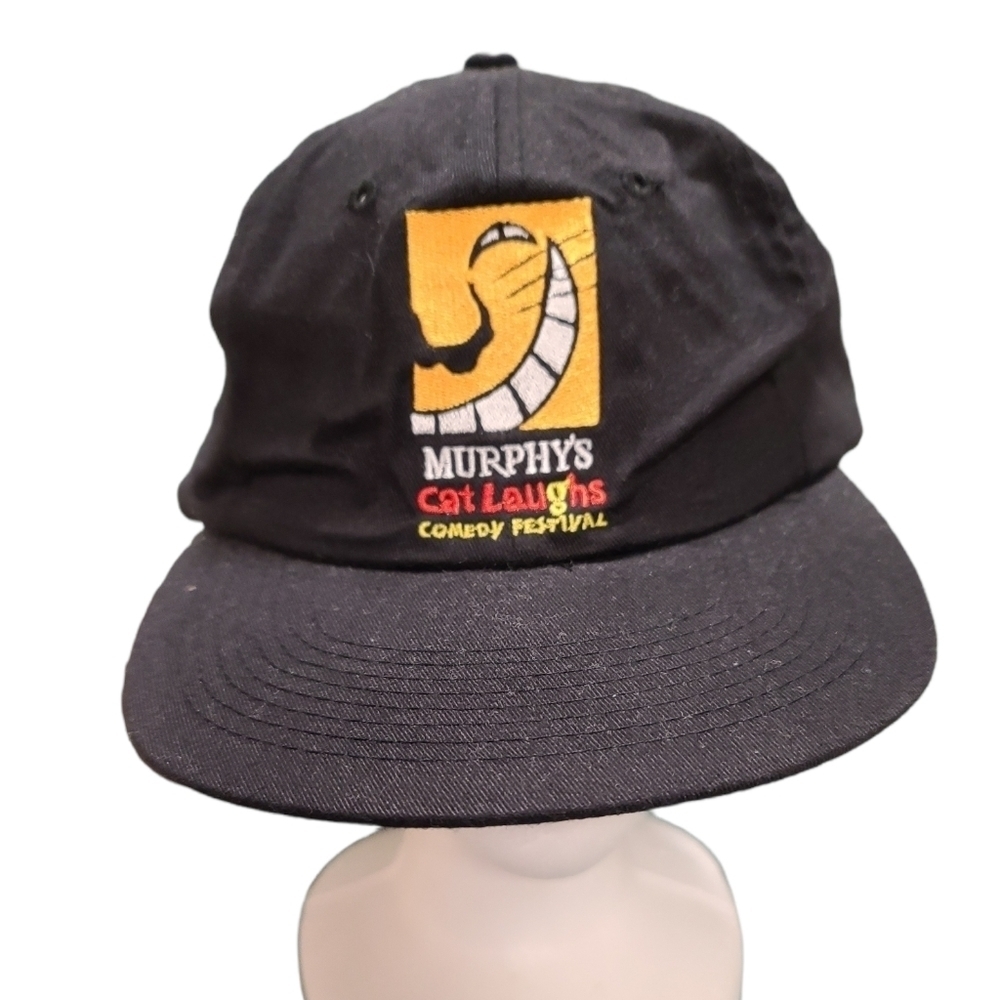Cat laughs trucker hat